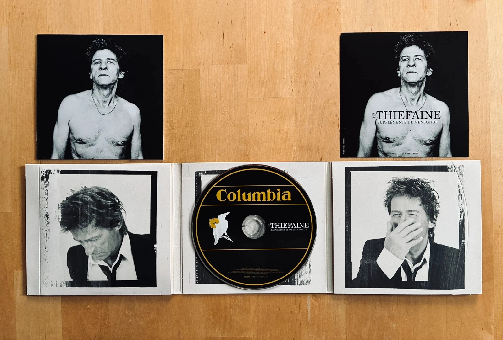 CD digipack HF Thiefaine Suppléments de mensonge. – photo 2